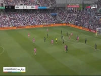 گل‌زنی مسی برای اینترمیامی مقابل مینه سوتا