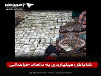 شاباش میلیاردی به داماد خراسانی!