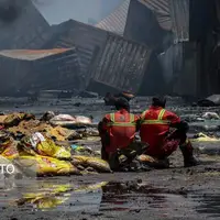 مراجعه ۴۰۰ مصدوم انفجار در بندر رجایی به پزشکی قانونی