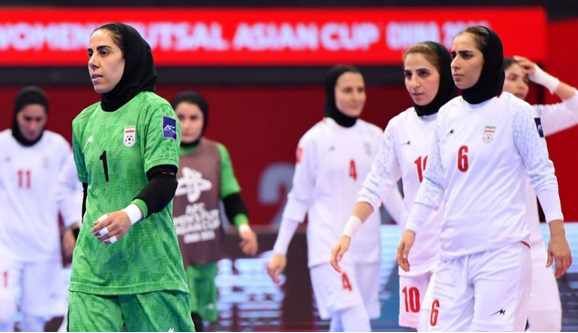گزارش AFC از پاره شدن نوار پیروزیهای فوتسال بانوان ایران