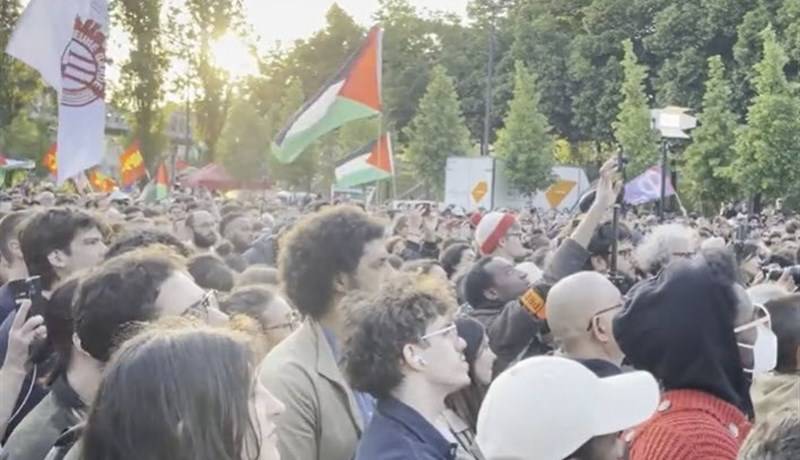 اعتراض فرانسوی‌ها به انحلال بزرگترین انجمن حامی فلسطین