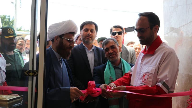 چهار طرح عمرانی هلالاحمر خراسانشمالی افتتاح شد
