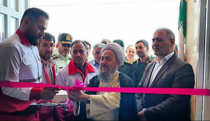 ساختمان پایگاه امداد و نجات احمدآباد شاهیندژ افتتاح شد