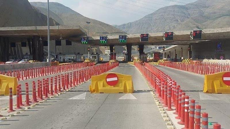 جاده کرج - چالوس بسته است؛ تردد برای افراد بومی 