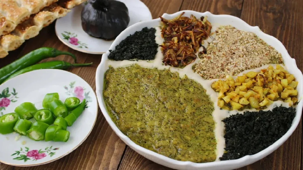 کشک بادمجان کبابی یک غذای کامل برای مهمونی ها
