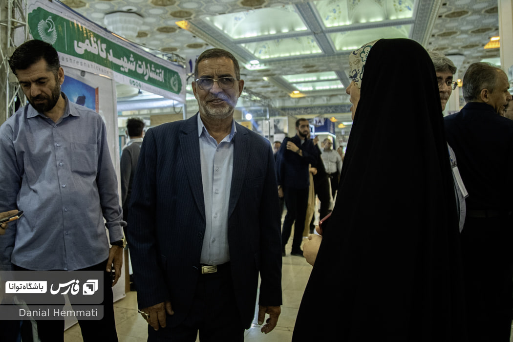 حضور چهره ها در روز ششم نمایشگاه بین المللی کتاب