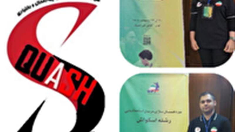 حضور نمایندگان چهارمحال و بختیاری در دوره ملی هم‌سازی مربیان استعدادیابی اسکواش