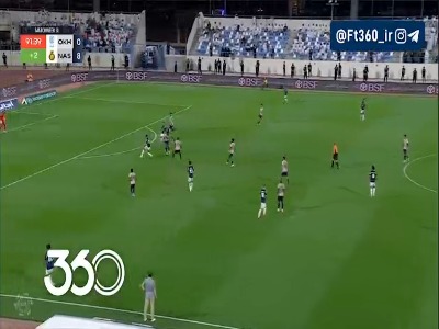 گل نهم النصر به الاخدود توسط مارن
