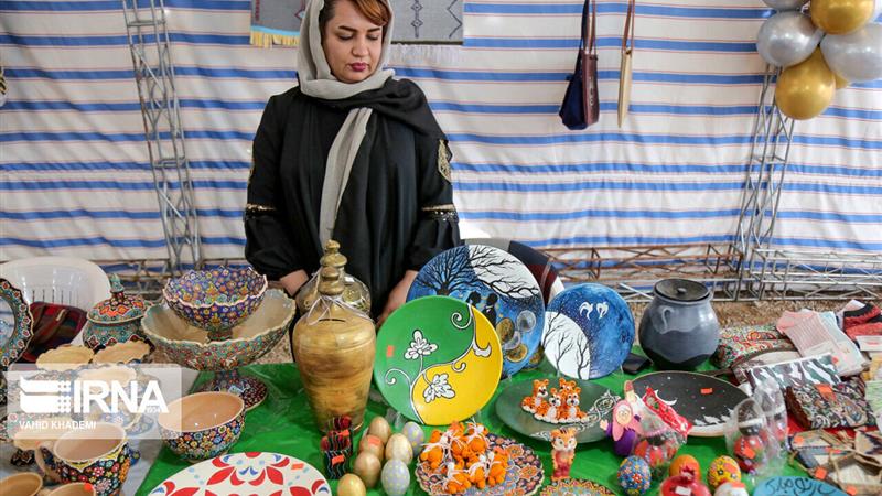 نمایشگاه مشاغل خانگی در ۷ شهر خراسانشمالی دایر شد