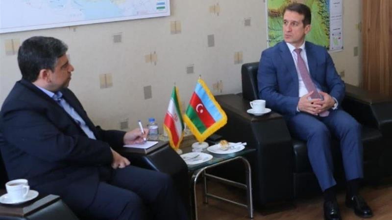 رایزنی استاندار اردبیل با سفیر جمهوری آذربایجان