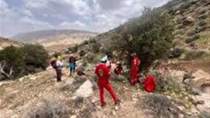 نجات کوهنورد گم‌شده در گَره کوه اردل