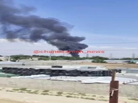 آتش‌سوزی در نزدیکی کارخانه ایران‌خودرودیزل در جنوب تهران