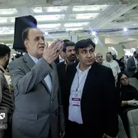 حضور چهره ها در روز ششم نمایشگاه بین المللی کتاب