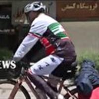 رکاب زن مقاومت در خرم آباد