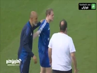 صحنه زشت ، جر و بحث مالک یونانی ناتینگهام با نونو سانتو
