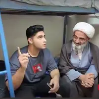 خودمانی‌های دانشجویان با نماینده رهبر انقلاب؛ شنیدن شما میاین کولر رو درست کردند!