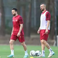 بازگشت دورسون و گندوز به تمرینات گروهی پرسپولیس