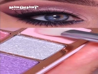 آرایش چشم بنفش؛ مخصوص مجالس