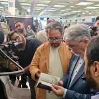 حضور وزیر فرهنگ و ارشاد اسلامی در سی و ششمین نمایشگاه کتاب تهران