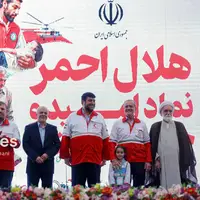 عکس/ گرامیداشت «هفته هلال احمر» با حضور رئیس جمهور