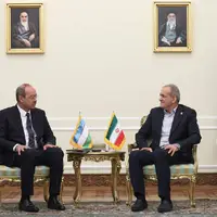 دیدار نخست وزیر ازبکستان با رئیس‌جمهور