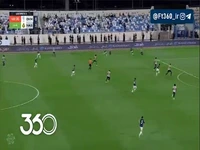 گل چهارم النصر به الاخدود توسط مانه در دقیقه ۶+۴۵