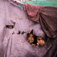 تصاویری از زندگی روزانه کودکان در غزه