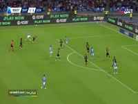 گل دوم ناپولی به جنوا توسط راسپادوری در دقیقه ۶۴