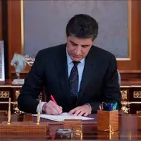 بارزانی: از تصمیم پ.ک.ک برای انحلال و گذاشتن سلاح‌ها بر روی زمین حمایت می‌کنیم
