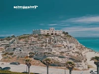 ساحل استراحتگاه خدایان در کاپو واتیکانو، ایتالیا