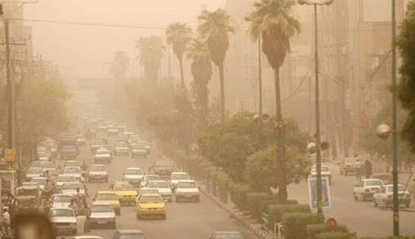 هشدار زرد خیزش گردوخاک و شرجی در خوزستان