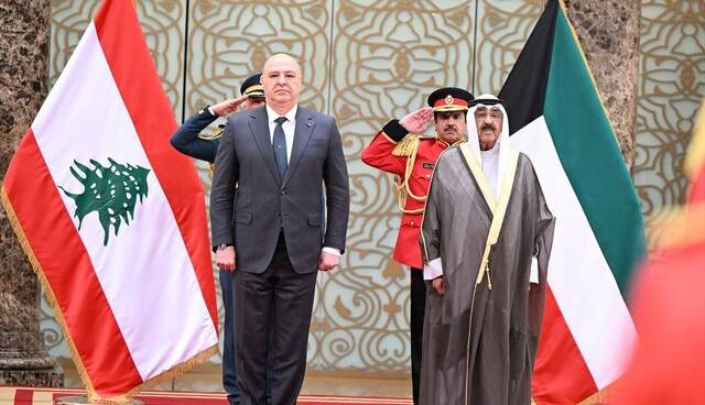امیر کویت از ارتقای سطح نمایندگی دیپلماتیک با لبنان خبر داد
