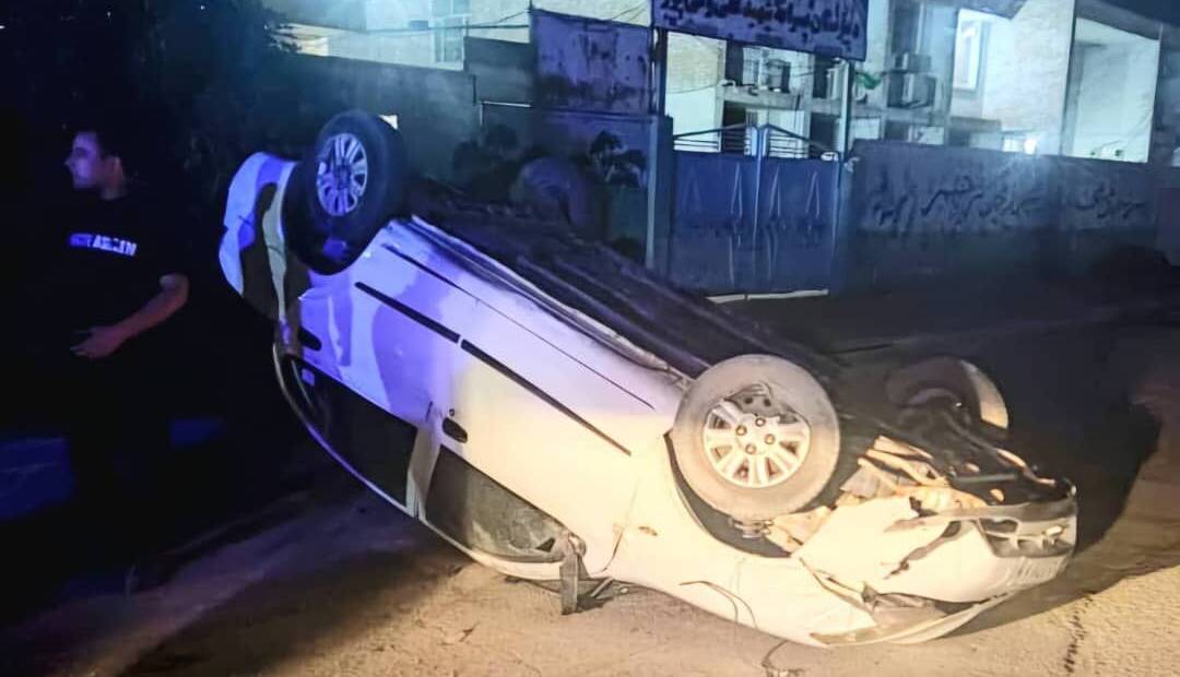 حادثه رانندگی در آبادان ۸ مصدوم برجای گذاشت