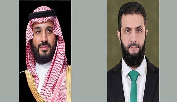جولانی با ولیعهد سعودی و رئیس امارات تلفنی گفتگو کرد