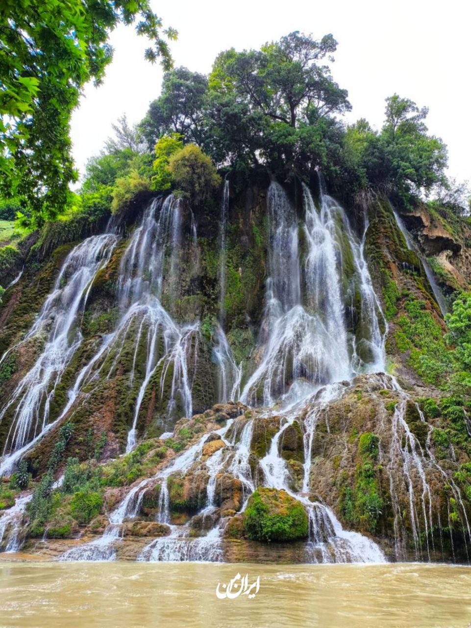آبشار بیشه در لرستان؛ عروس آبشارهای ایران 