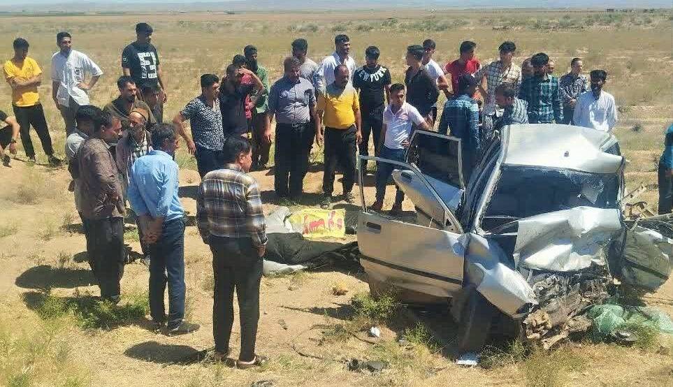 عکس/ تصادف در «رضویه» مشهد ۲ کشته بر جا گذاشت