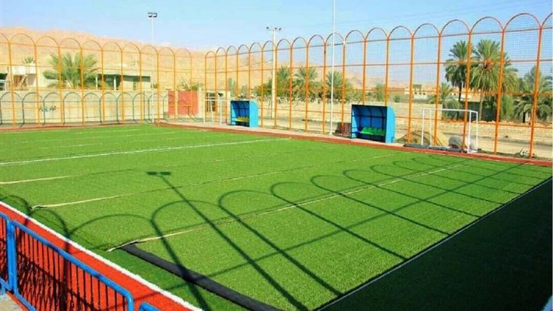 زمین چمن مصنوعی مجموعه تختی شهرکرد آماده بهرهبرداری است