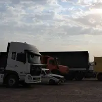 توقیف کامیونت با ۲۴ میلیون تومان خلافی