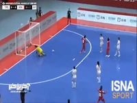 گل اول بانوان ایران به چین تایپه