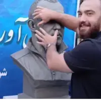 سردیس زارع از روی کشتی‌گیر مغولی ساخته شد!