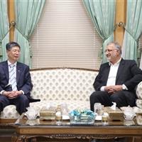 دیدار سفیر چین با شهردار تهران
