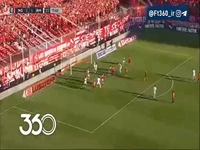 گل قیچی برگردون تماشایی و محشر سانتیاگو مونتیل در لیگ برتر آرژانتین