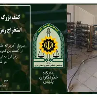 کشف مزرعه غیرمجاز رمز ارز دیجیتال در داراب