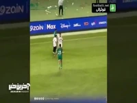 درگیری فیزیکی شدید بین بازیکنان در لیگ کویت!