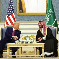 نشست ترامپ و بن سلمان در کاخ «یمامه» در ریاض