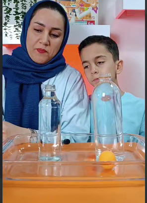 آزمایش های جالب با آب