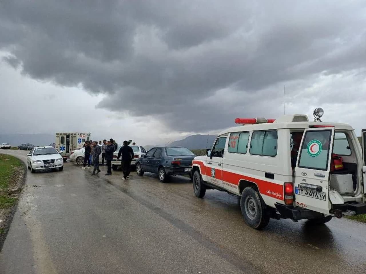حادثه رانندگی در محور ارومیه به سرو