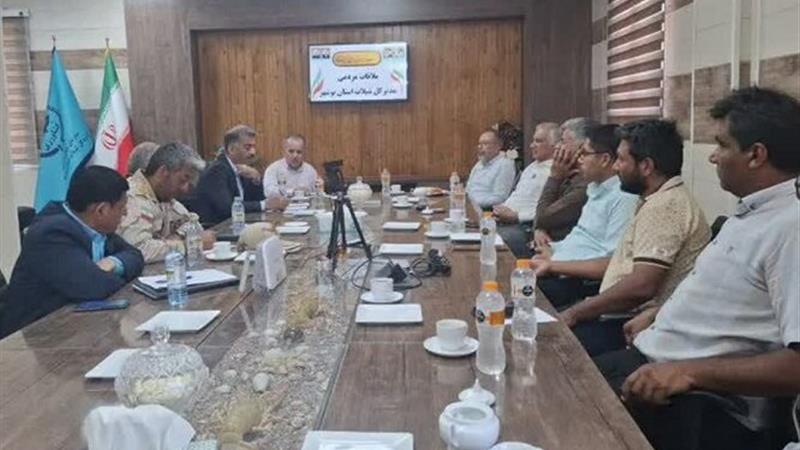 تعمیر و تجهیز اسکله بندر رستمی