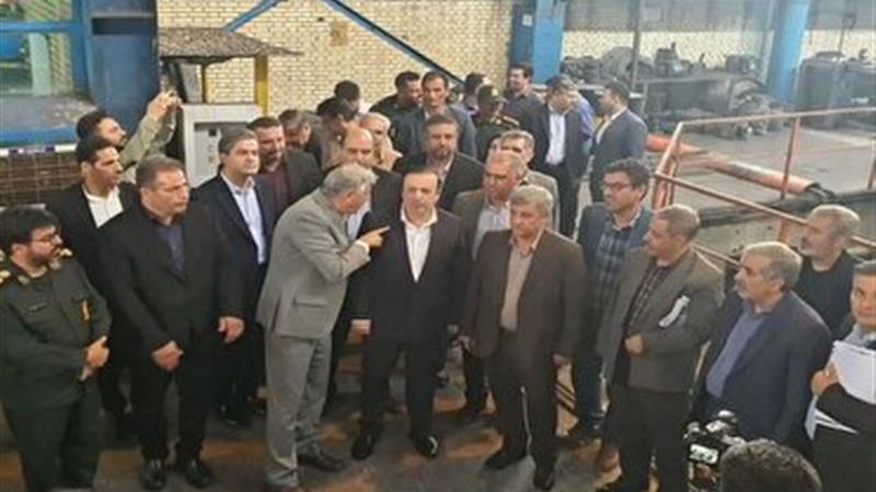 بازدید استاندار قزوین از 3 واحد صنعتی در تاکستان