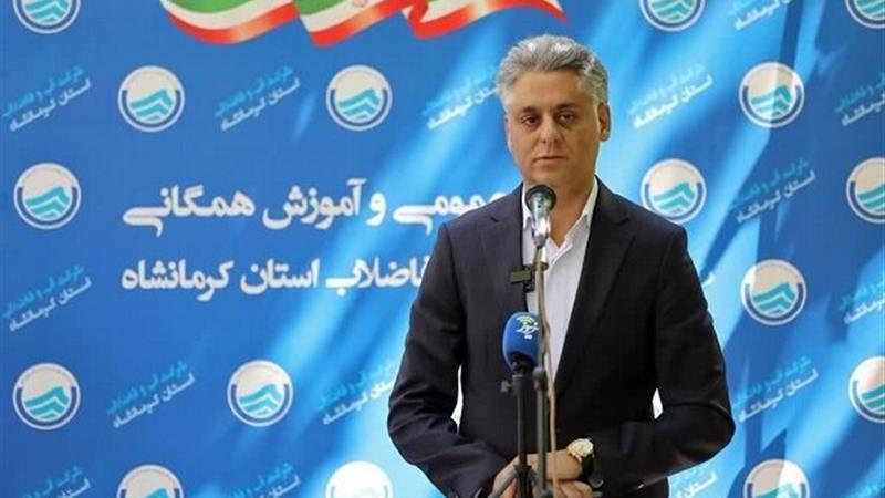 شبکه توزیع آب محله جوانشیر کرمانشاه به حالت عادی بازگشت